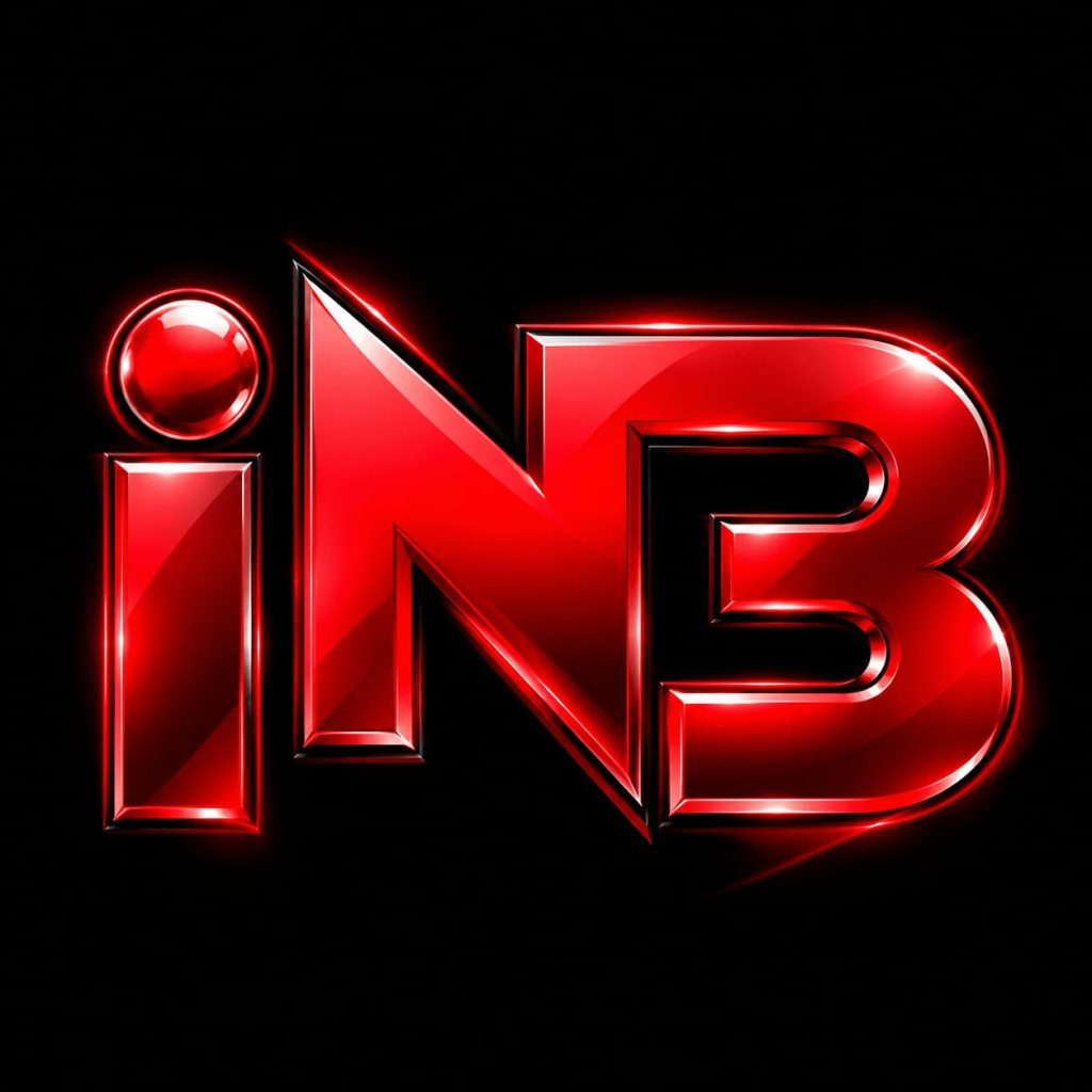 IND3 Game logo with bold red 3D design on a black background